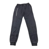 LOSAN pantalone tuta tinta unita con stampa logo Nero per Bambino 51030918002041 NERO LOSAN 