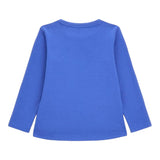 GUESS shirt tinta unita girocollo con stampa Blu per Bambina J4YI05K6YW4X BLU GUESS 