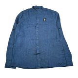 Refrigiwear T-Shirt Girocollo Tinta Unita con Stampa per Bambina RW429 BLU REFRIGIWEAR 
