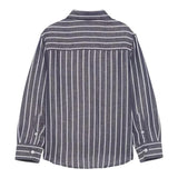 Fay Camicia Tinta Unita Manica Lunga con Fantasia A Righe per Neonato FW5P60XN BLU FAY 