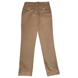 Eleventy Solid Color Pants With America Pockets Beige For Boys