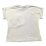 Barcellino T-Shirt Half Sleeve Solid Color With Pockets White For Newborn