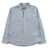 Paolo Pecora Camicia Manica Lunga Fantasia A Righe per Bambino PP4221 AZZURRO PAOLO PECORA 