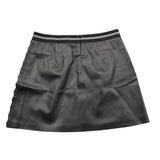 MARNI gonna in ecopelle tinta unita Nero per Bambina M01186 NERO MARNI 