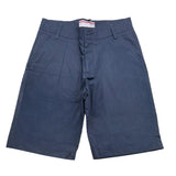 Cesare Paciotti Bermuda Solid Color With Adjustable Waist Blue For Newborn