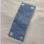 I Delfi Coperta Tinta Unita con Fantasia per Neonato 25P5275 BIANCO I DELFI 