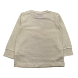 CESARE PACIOTTI shirt girocollo tinta unita con stampa Panna per Bambino TSP5373BJ PANNA CESARE PACIOTTI 