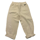 Aspesi Solid Color Pants With Elastic Waist Beige For Boys