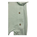 BAMBOOM+BABIES tutina manica lunga tinta unita con bottoni Verde acqua per Neonato 570A VERDE ACQUA BAMBOOM+BABIES 
