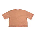 Aspesi T-Shirt Girocollo Tinta Unita con Logo per Bambina S25029TSM7038 ROSA ASPESI 