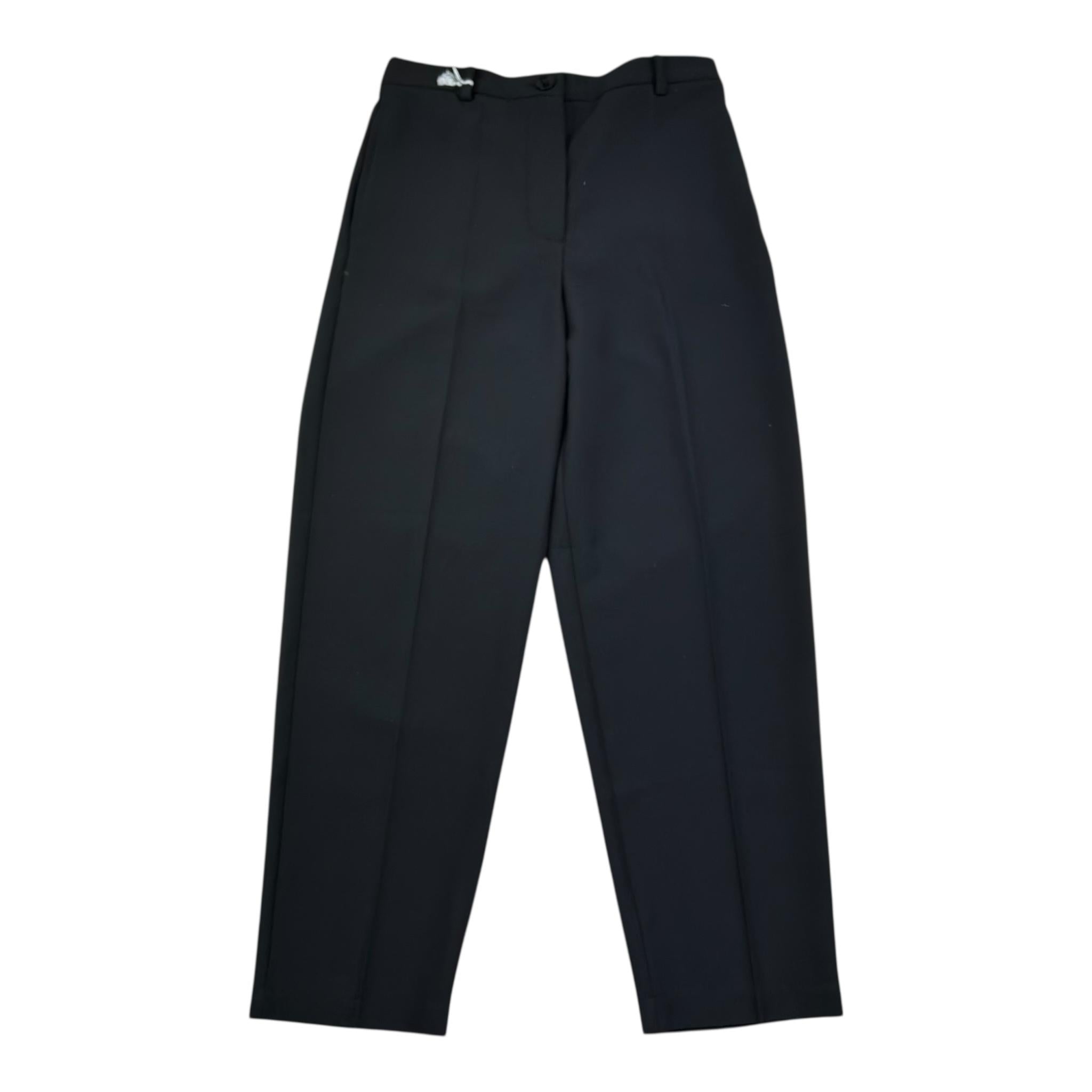 Patrizia Pepe Pantalone Tinta Unita con Elastico In Vita per Bambina 7P0295 NERO PATRIZIA PEPE 