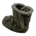 MOON BOOT stivali tinta unita con pelliccia Grigio per Neonato 80D3401030H002 GRIGIO MOON BOOT 