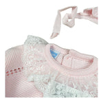 Mac Ilusio'N Completo 3 Pezzi Maglia-Ghettina-Cappello per Neonata 9614G ROSA MAC ILUSIO'N 
