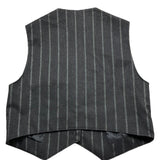 VICOLO gilet tinta unita con fantasia a righe Nero per Bambina 3141B00132 NERO VICOLO 