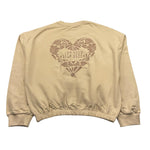 LOSAN felpa chiusa girocolo tinta unita Beige per Bambina 51032380001259 BEIGE LOSAN 