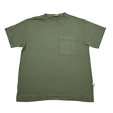 Il Gufo T-Shirt Girocollo Tinta Unita con Taschino per Bambino P25TS467M7070 VERDE IL GUFO 