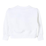 PINKO felpa girocollo tinta unita con stampa Bianco per Neonata F4PIBGSW208N BIANCO PINKO 