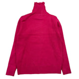 SMILE YES maglia tinta unita collo alto Fuxia per Bambina BA963 FUXIA SMILE YES 