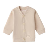 MINI BANDA cardigan tinta unita con bottoni Beige per Neonato 3A613 BEIGE MINI BANDA 