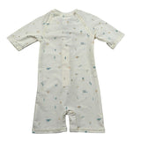Bamboom+Babies Tutina Mare Tinta Unita con Stampe per Neonato 726 PANNA BAMBOOM+BABIES 