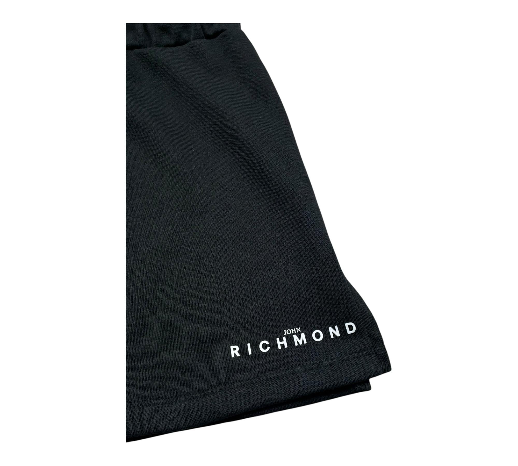 John Richmond Gonna Tinta Unita con Stampa per Bambina RGP26021GO NERO JOHN RICHMOND 