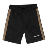 Neil Barrett Solid Color Elastic Waist Bermuda Shorts Black For Boys