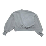 LU LU BY MISS GRANT felpa tinta unita con paillettes Grigio per Bambina LL3094 GRIGIO LU LU BY MISS GRANT 