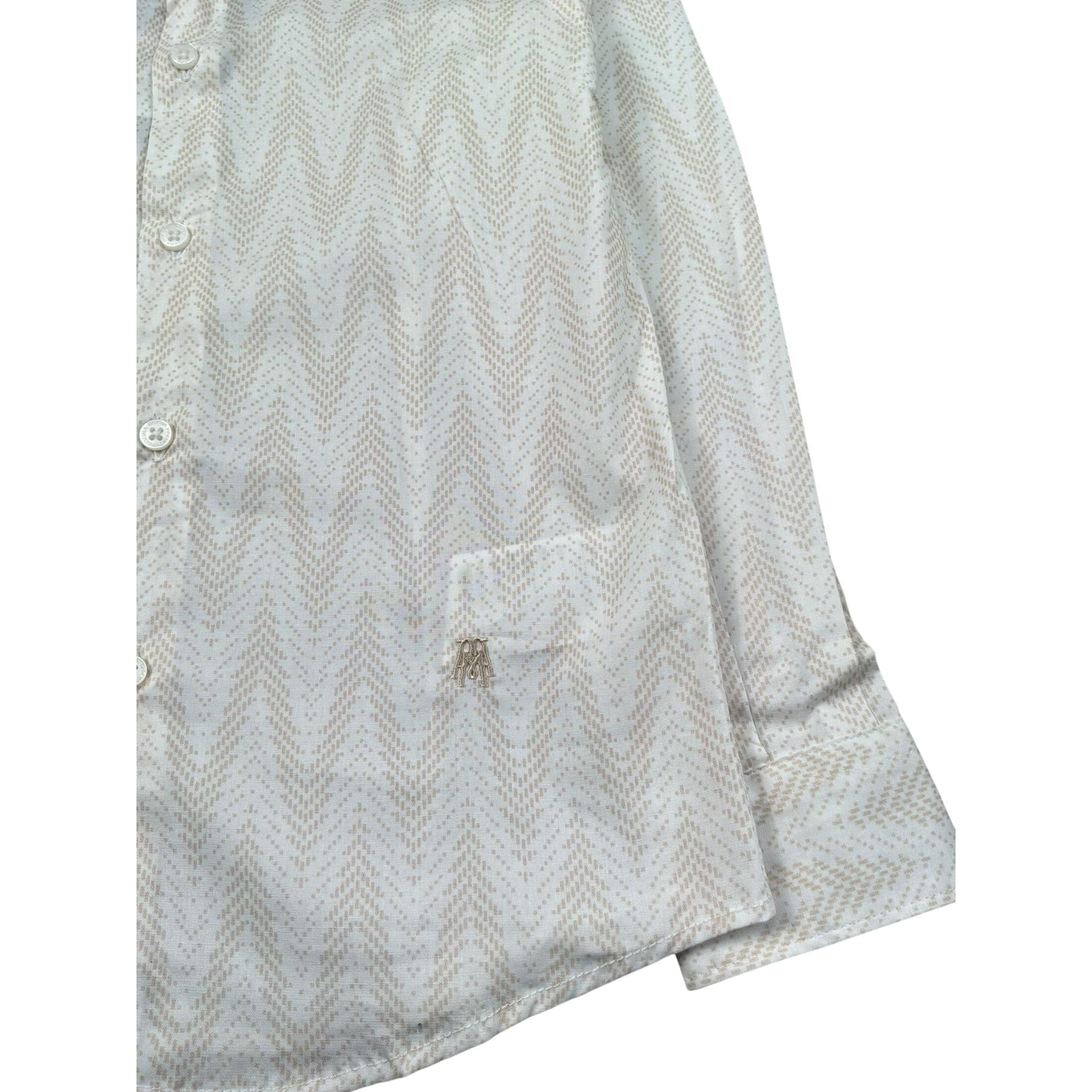 Paolo Pecora Camicia Manica Lunga Tinta Unita per Bambino PP3544 SABBIA PAOLO PECORA 