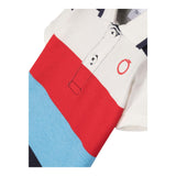 Trussardi Polo Half Sleeve Multicolor Striped Pattern for Newborns