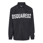 Dsquared2 Giubbino Tinta Unita con Bottoni per Bambino DQ2270 NERO DSQUARED2 