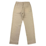 Trussardi Solid Color Pants with Elastic Waist Beige for Boys
