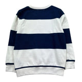 Trussardi Felpa Chiusa Bicolore con Stampa per Bambino TBP26153FE PANNA/BLU TRUSSARDI 