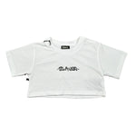 Blauer T-Shirt Girocollo Tinta Unita con Stampa per Neonata 25SBLGH02550XN BIANCO BLAUER 