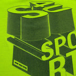 Cesare Paciotti T-Shirt Gitocollo Tinta Unita con Stampa per Neonato TSP1106B GIALLO FLUO CESARE PACIOTTI 