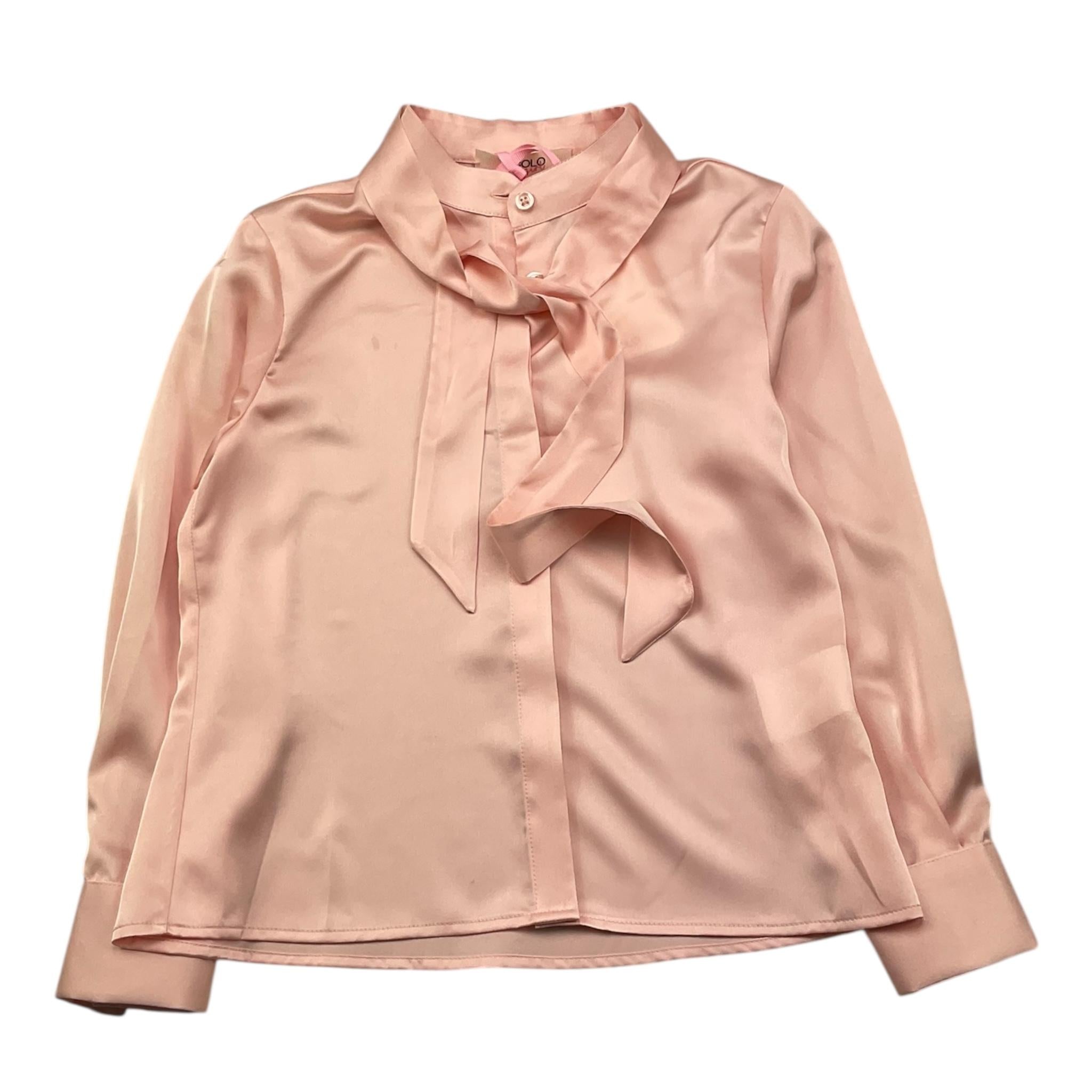 VICOLO camicia manica lunga tinta unita Rosa per Bambina 3141C00143 ROSA VICOLO 