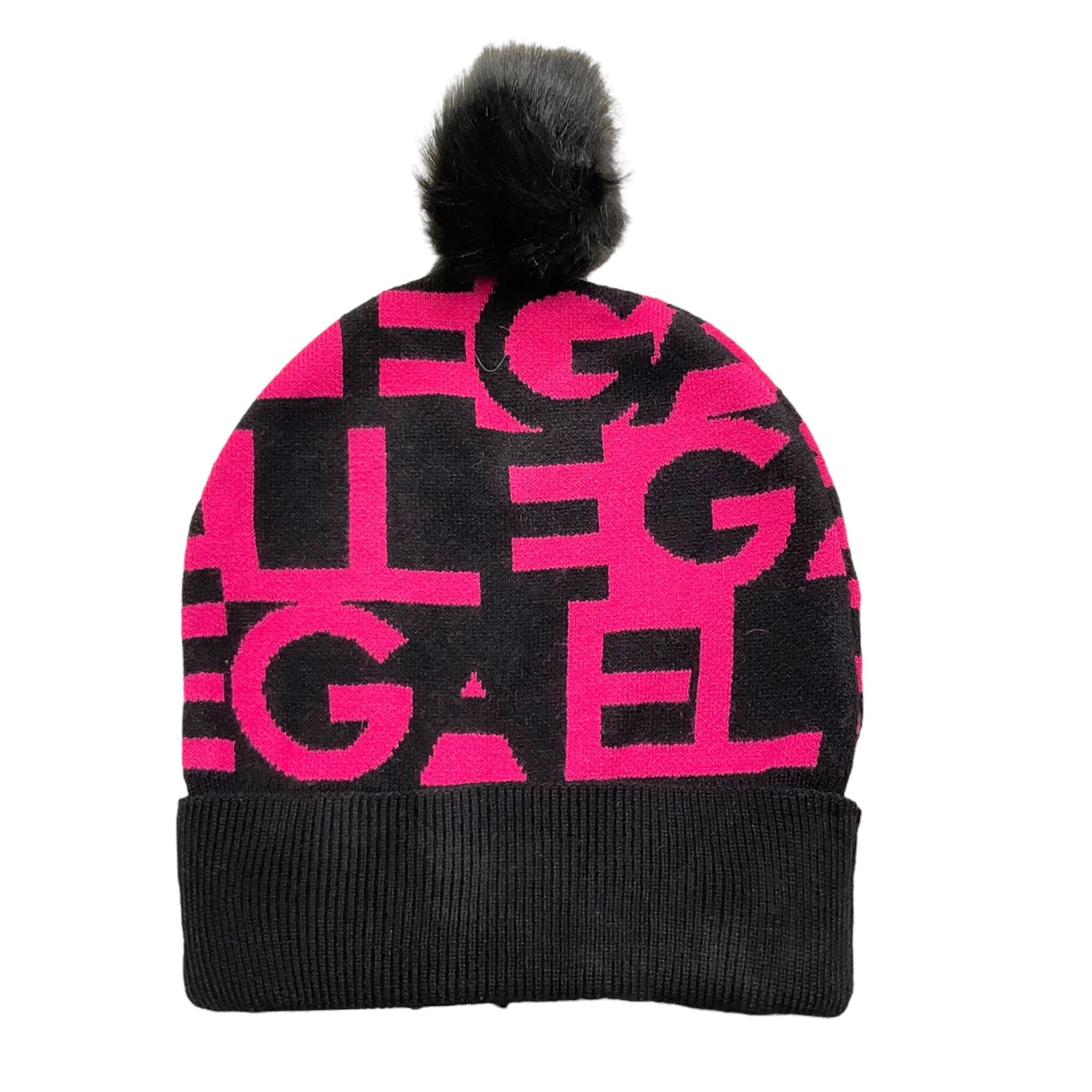 GAELLE cappello tinta unita con loghi in contrasto Nero per Bambina 2741CAP00504X NERO GAELLE 