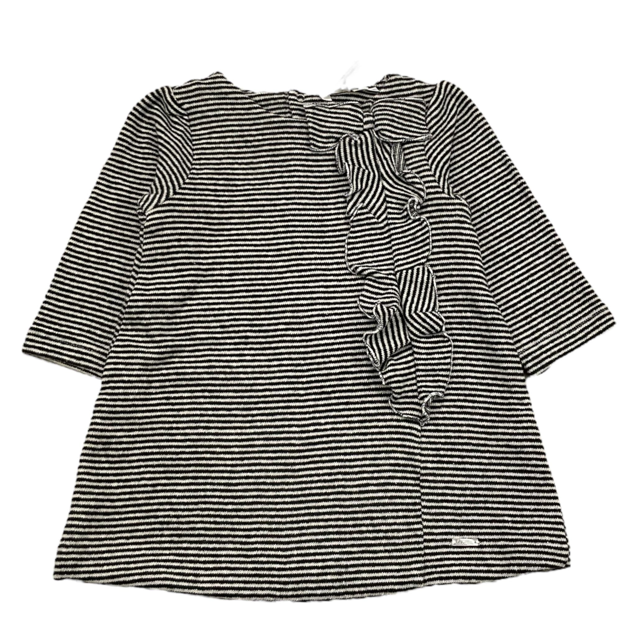 LALALU' abito manica lunga fantasia a righe Nero per Neonata VML08NJ NERO LALALU' 