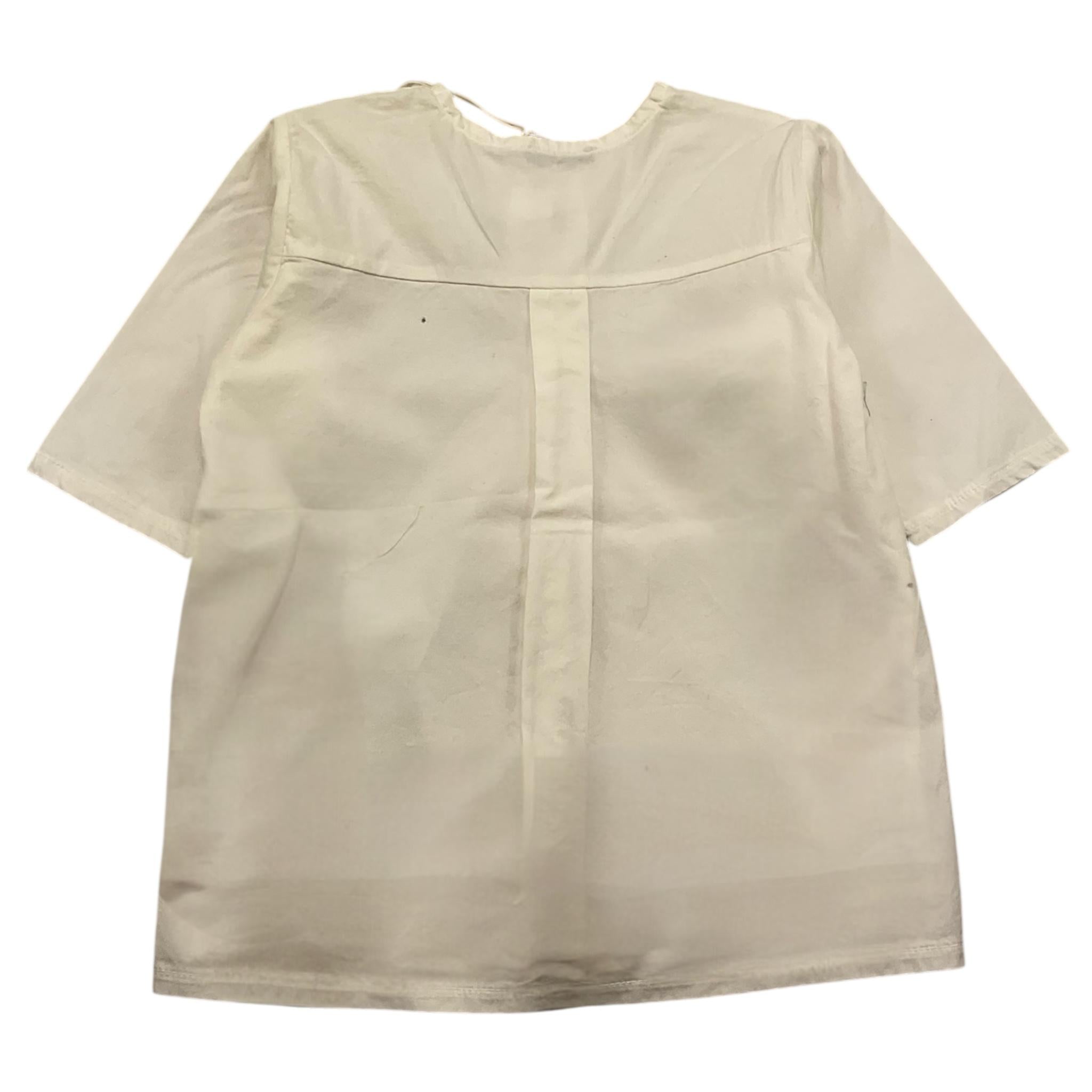 ZERO AMPERE camicia mezza manica tinta unita Panna per Neonato DUBLINON PANNA ZERO AMPERE 