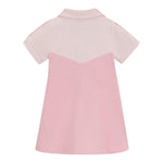Boss Abito Mezza Manica Tinta Unita per Neonata J521866 ROSA BOSS 