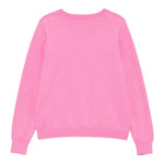 Liu Jo Maglia Girocollo Tinta Unita con Logo per Neonata KF4039 ROSA LIU JO 