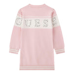 GUESS abito manica lunga girocollo cn logo paillettato Rosa per Bambina K4YK017Z3GW0 ROSA GUESS 