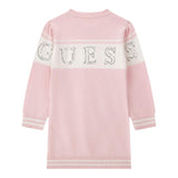 GUESS abito manica lunga girocollo cn logo paillettato Rosa per Bambina K4YK017Z3GW0 ROSA GUESS 
