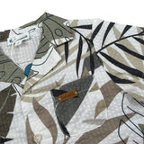 Lalalu' Camicia Tinta Unita Mezza Manica con Fantasia per Neonato CML350PBX BIANCO LALALU' 