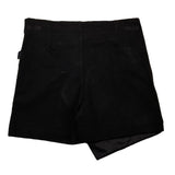 Gaelle Short Solid Color with Elastic Waist Black for Girls
