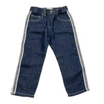 Emporio Armani Jeans Tinta Unita con Profili Logati per Neonato 3D3J01N BLU EMPORIO ARMANI 