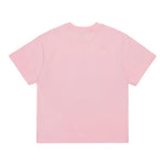 Max Mara T-Shirt Girocollo Tinta Unita con Stampa per Bambina MX0005 ROSA MAX MARA 