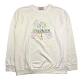 Cesare Paciotti Sweatshirt Round Neck Solid Color With White Logo Print For Boys