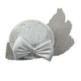 Gai  Mattiolo Cappello Cerimonia Tinta Unita per Neonata 200705 BIANCO GAI  MATTIOLO 