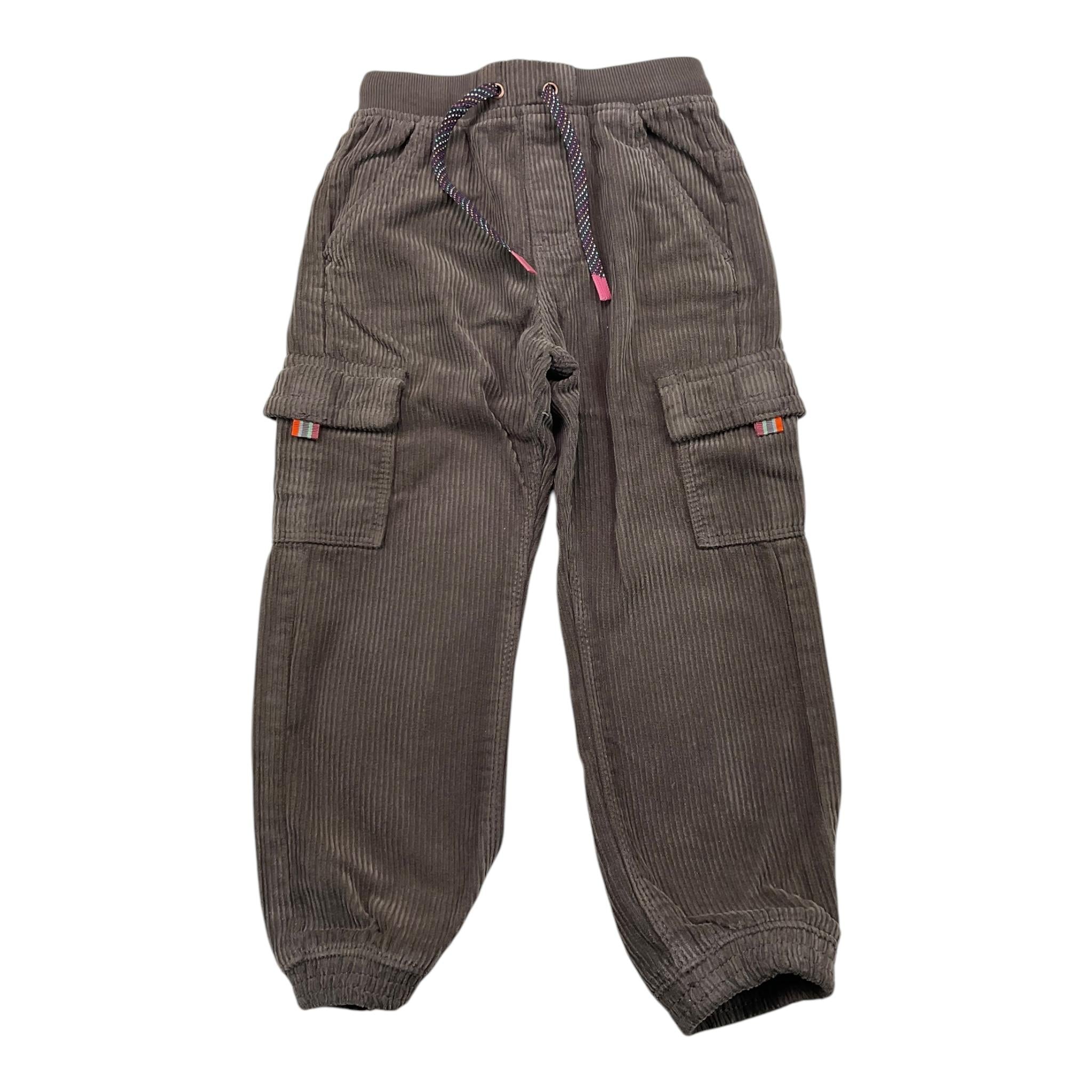BOBOLI pantalone in velluto tinta unita con elastico in vita Marrone per Bambino 339072J MARRONE BOBOLI 