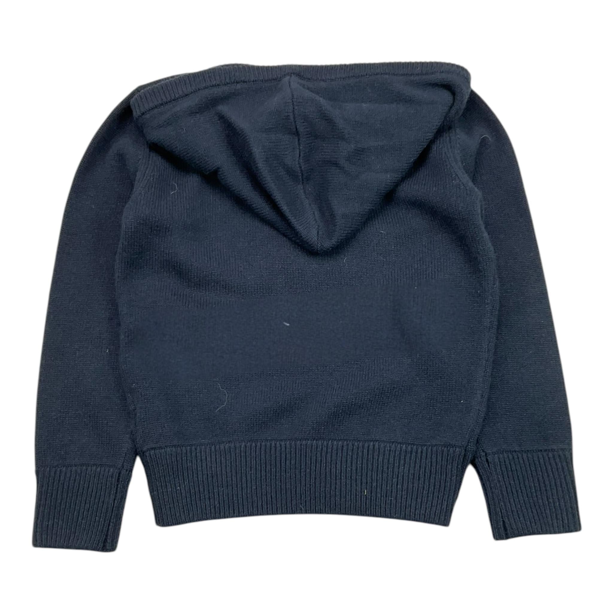 SAINT BARTH maglia con cappuccio tinta unita con stampa Blu per Bambino BEARSW BLU SAINT BARTH 